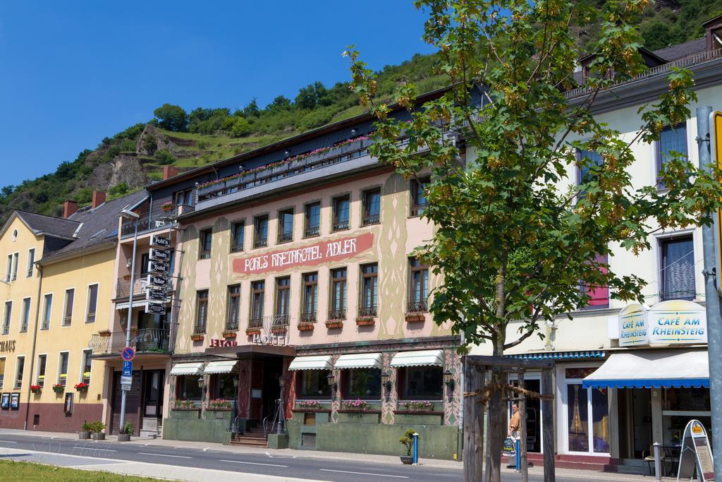 Pohl'S Rheinhotel Adler Sankt Goarshausen Εξωτερικό φωτογραφία